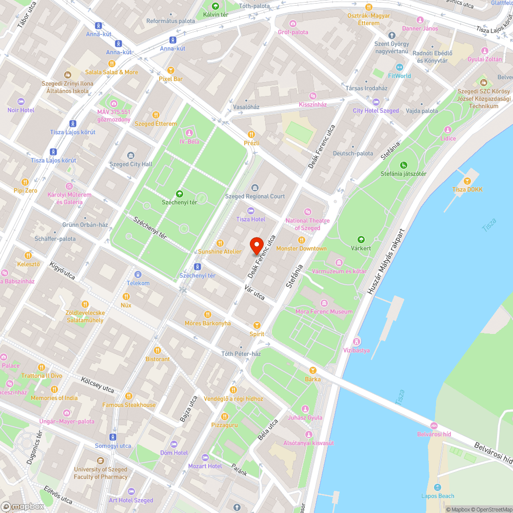 Felesleges oszlop - Deák F. u. 17. bejelentés helye