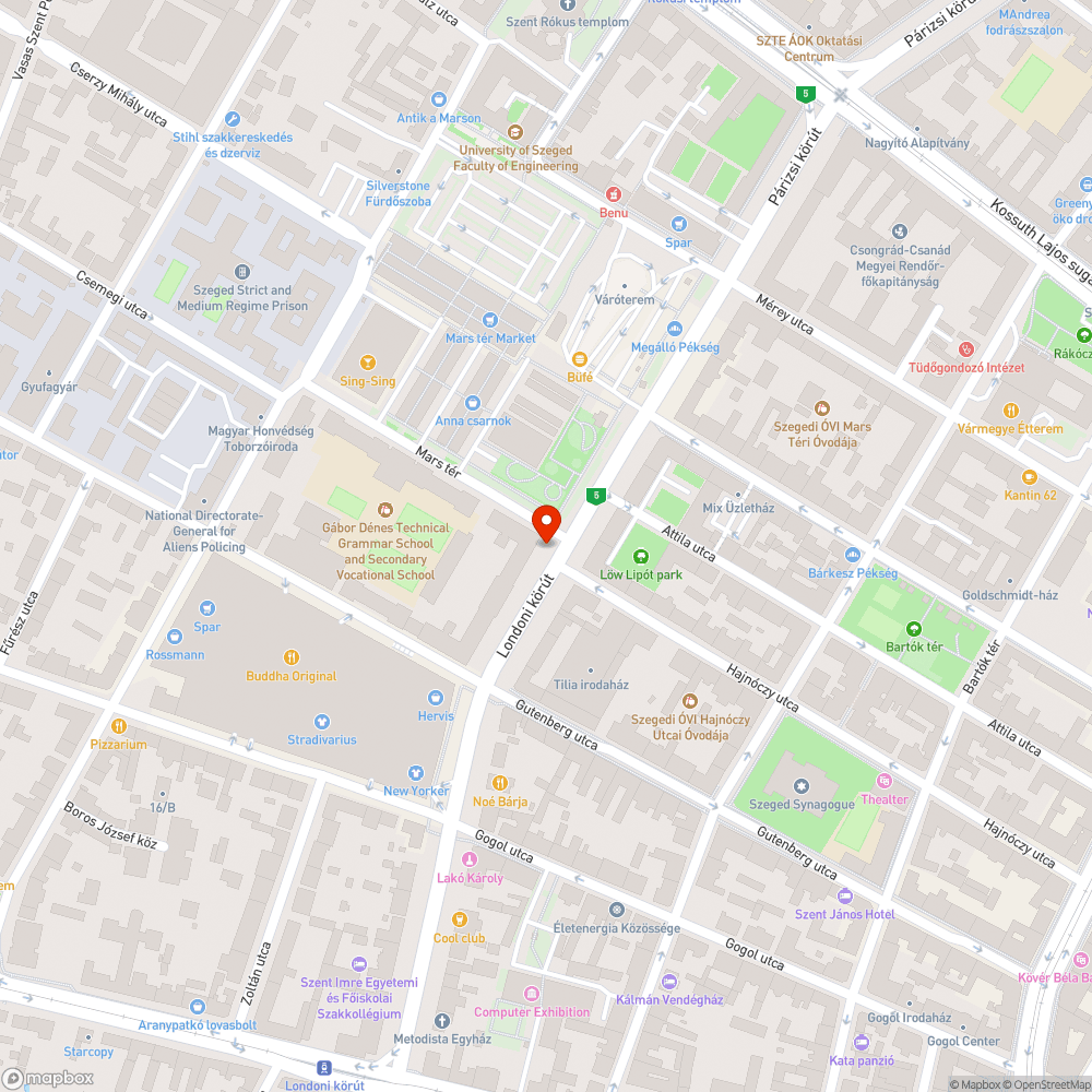 Botlásveszélyes oszlopcsonk a zöldövezetben - Londoni krt. és Mars tér sarka (Árkád felől) bejelentés helye