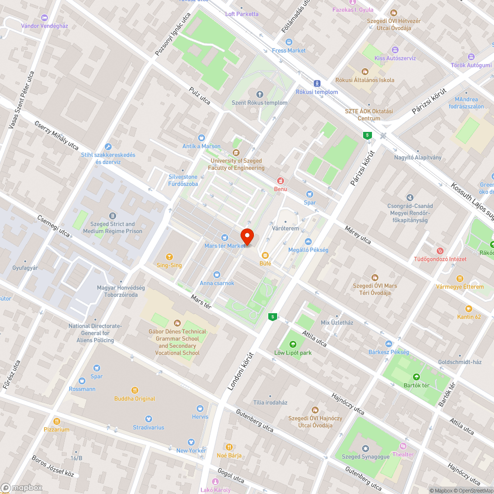 Megfeketedett tábla - Mars tér, Nagy vásárcsarnok előtt bejelentés helye