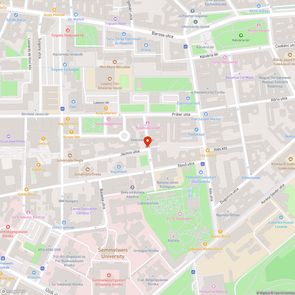 Járda síkjából kiálló fedlap bejelentés helye