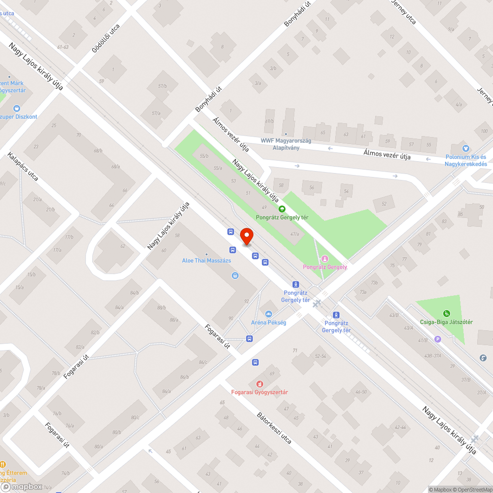 Zavaró felfestés bejelentés helye