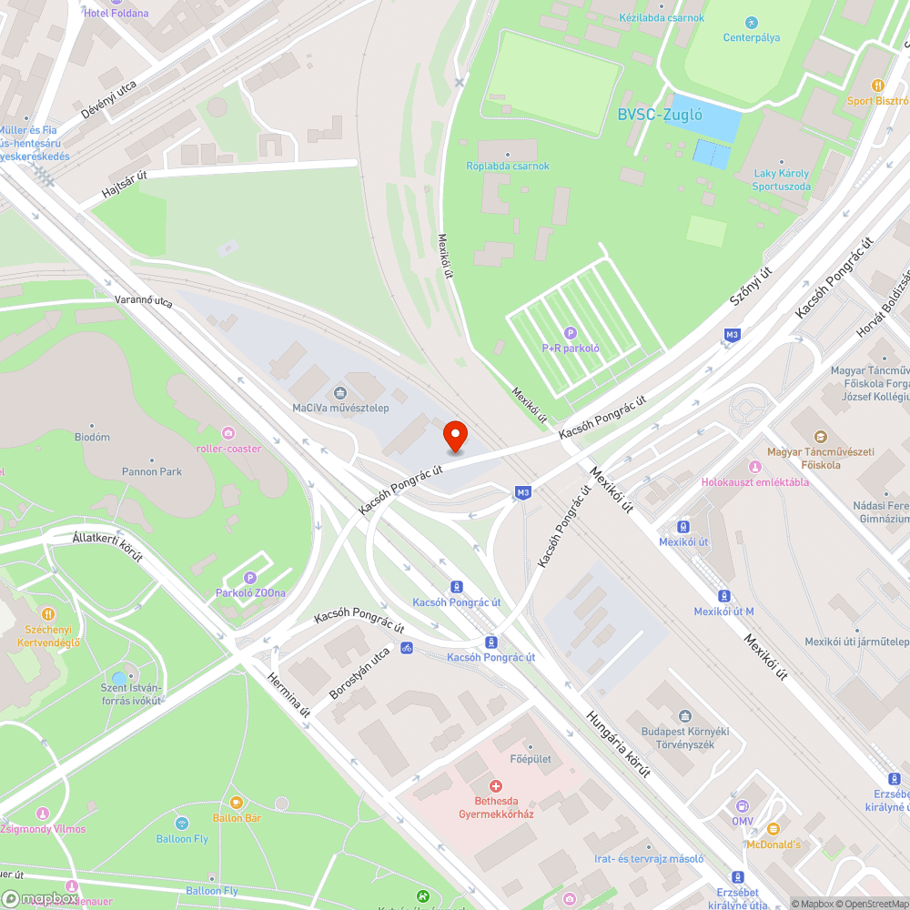 Sötét lámpa bejelentés helye