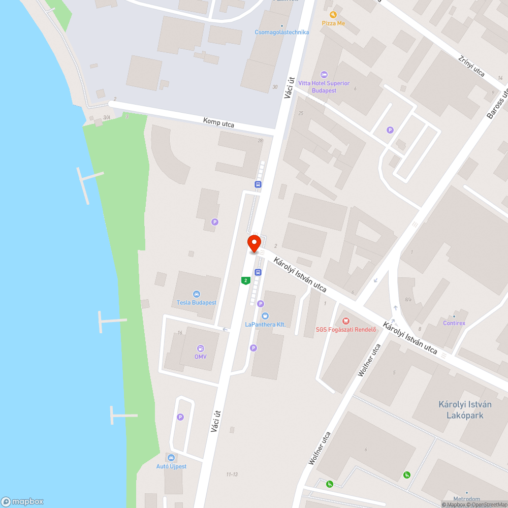 Hiányzó fényterelők bejelentés helye