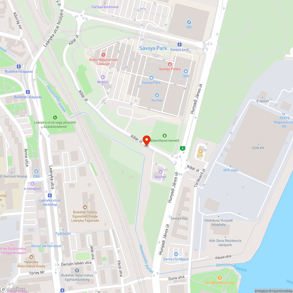 Nincs fény bejelentés helye