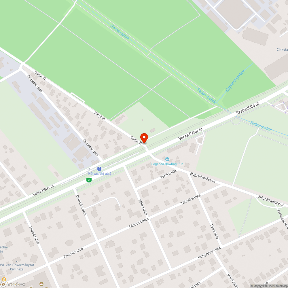 Mindkét sávban kátyú a vízelnyelő mellett bejelentés helye