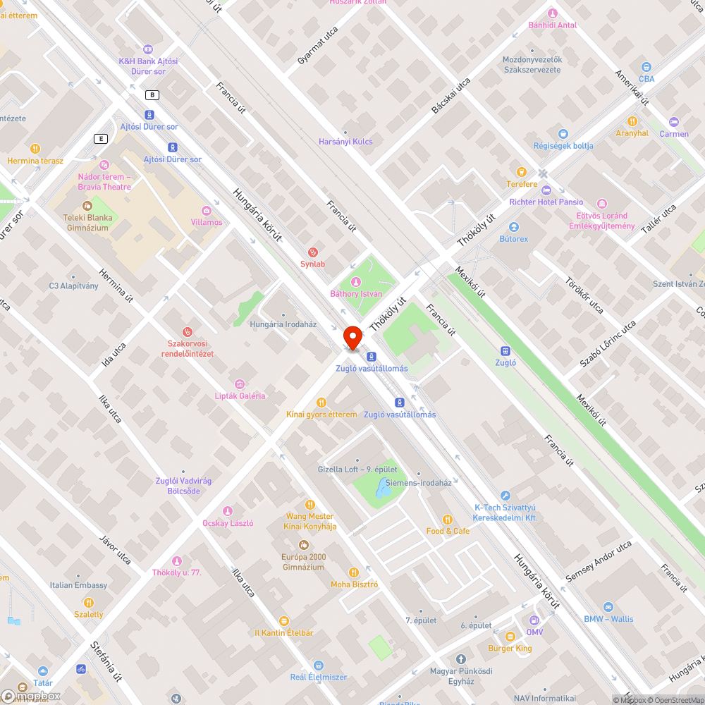 Forgalomtechnikai fedlap bejelentés helye