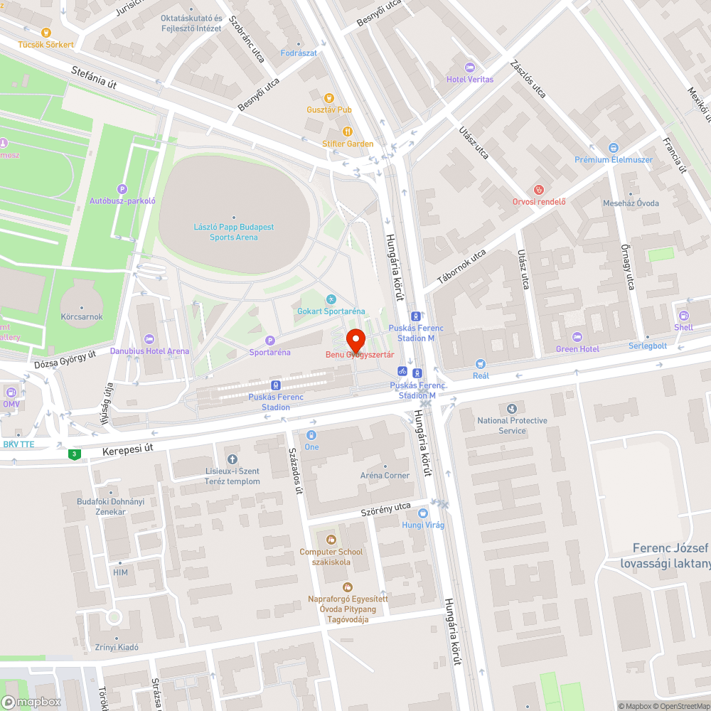 Rámpa bejelentés helye