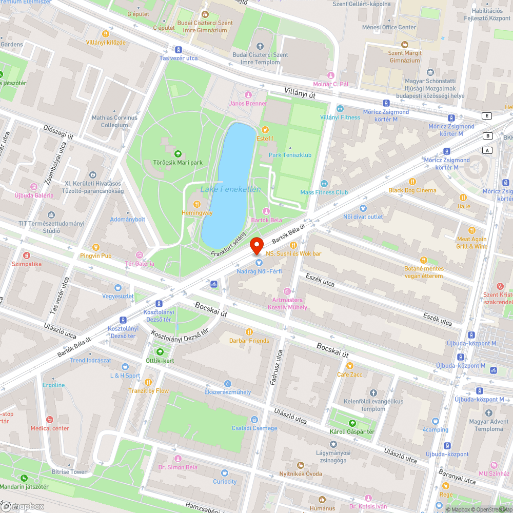 Használaton kívüli buszváró bejelentés helye