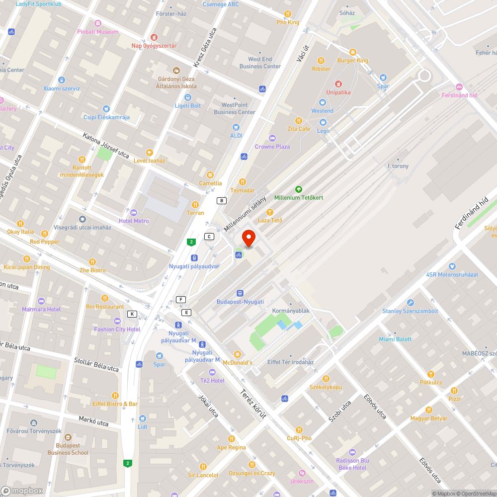 Funkciójukat be nem töltő lámpatestek bejelentés helye