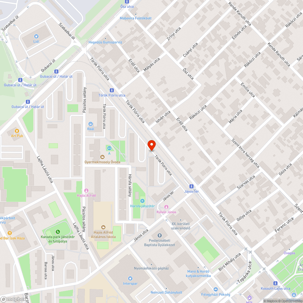 Illegális szemétlerakás bejelentés helye