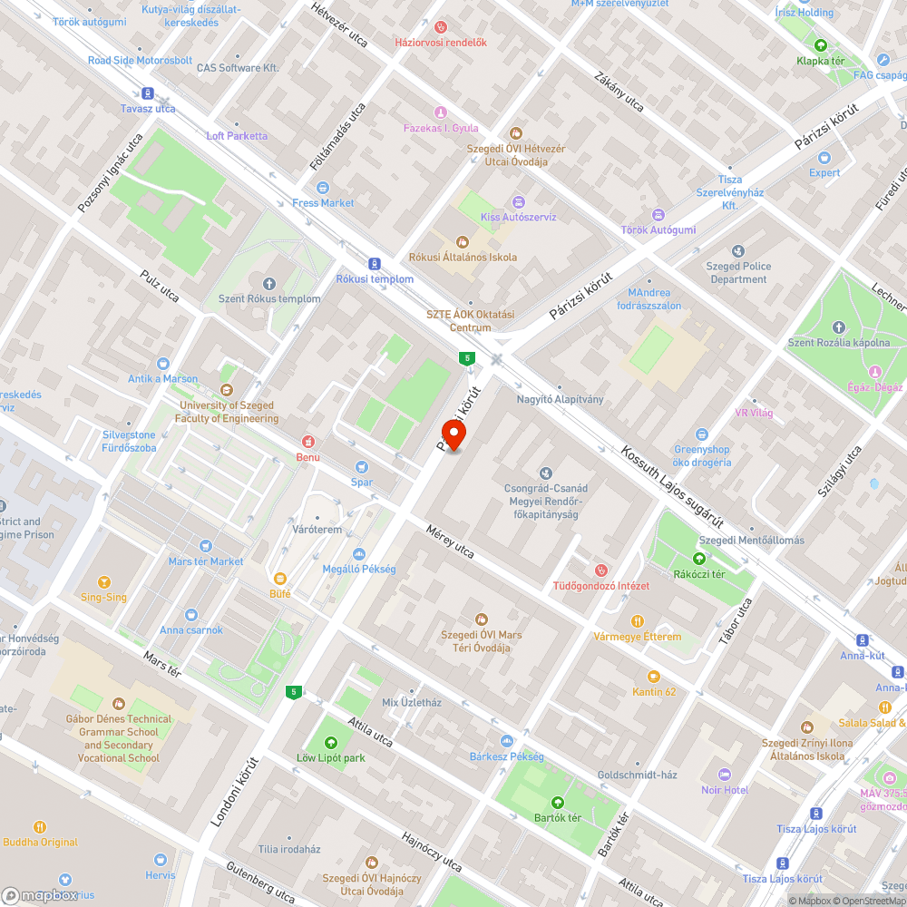 Kövek a ház előtt. bejelentés helye