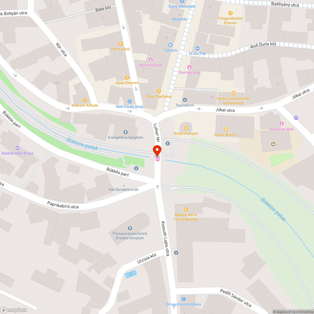 Kiégett bejelentés helye