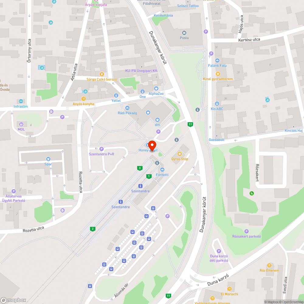 Kiégett bejelentés helye