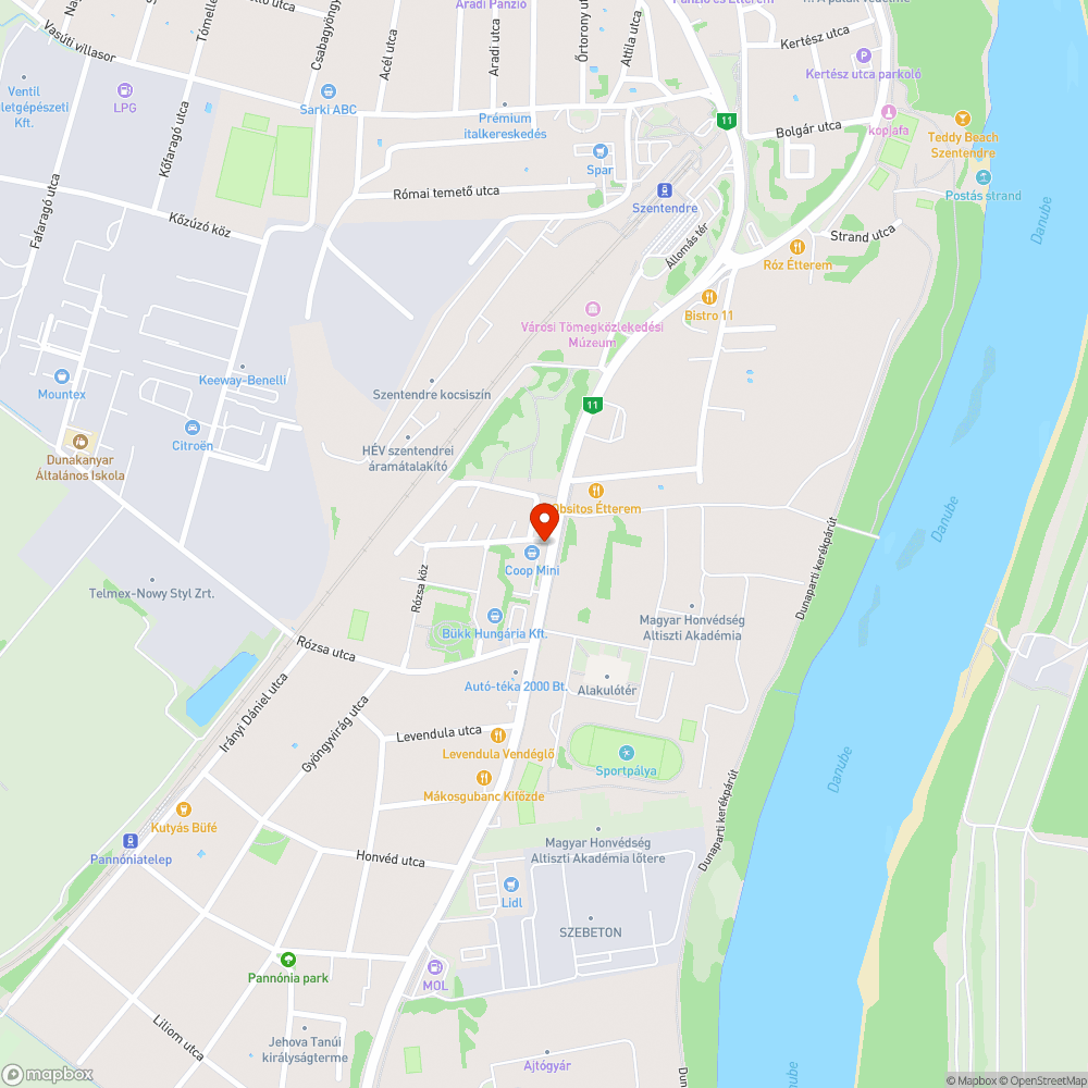 Kiégett lámpák végig bejelentés helye