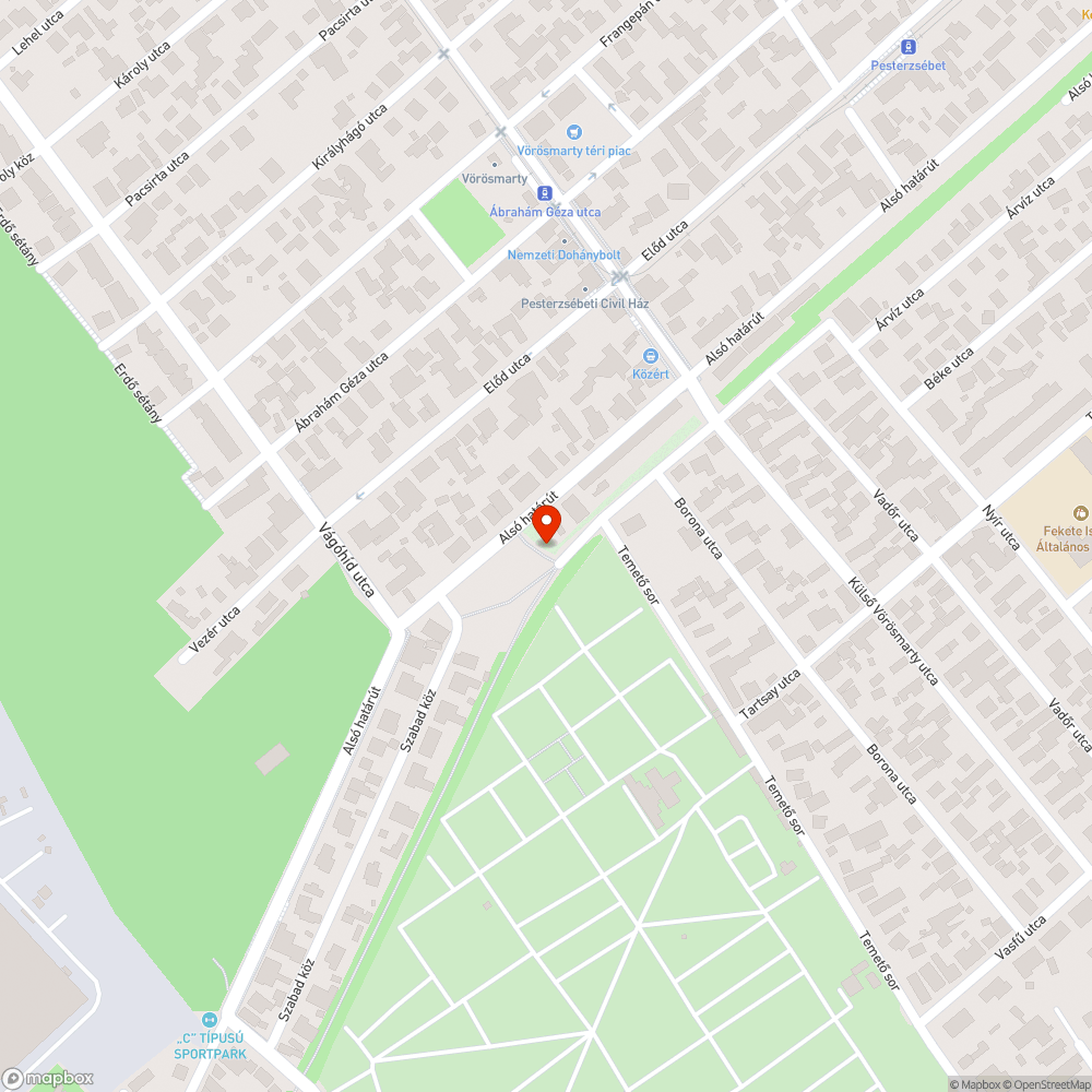 Elhagyott szemétkupacok bejelentés helye