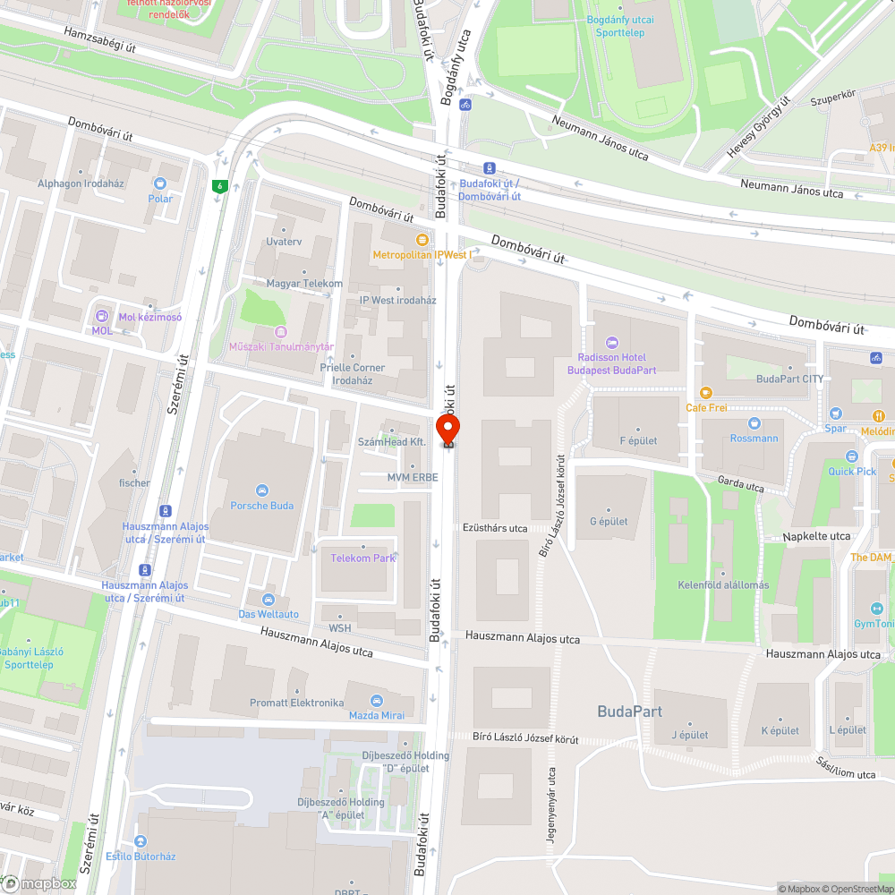 Téves tájékoztató tábla bejelentés helye