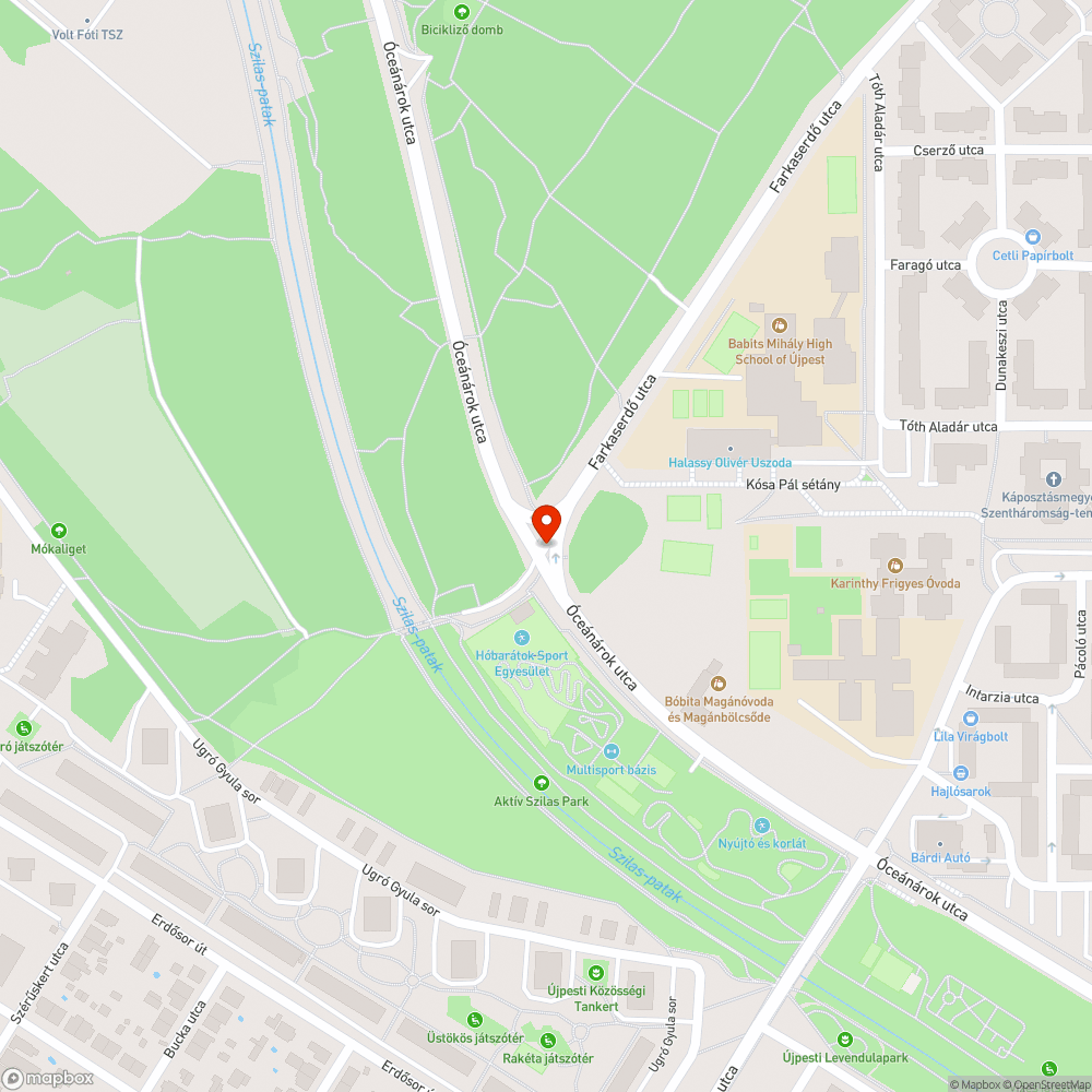 Új forgalomtechnika bejelentés helye