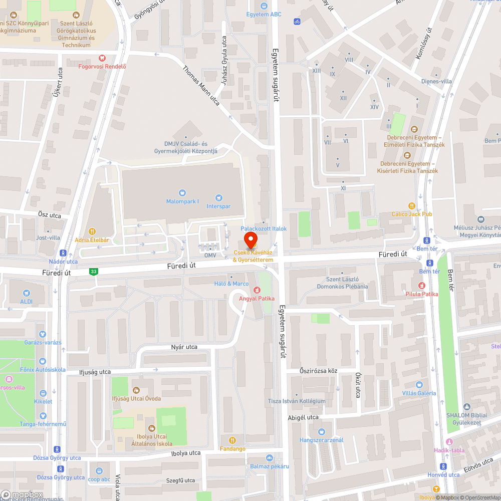 Eldugult víznyelő bejelentés helye