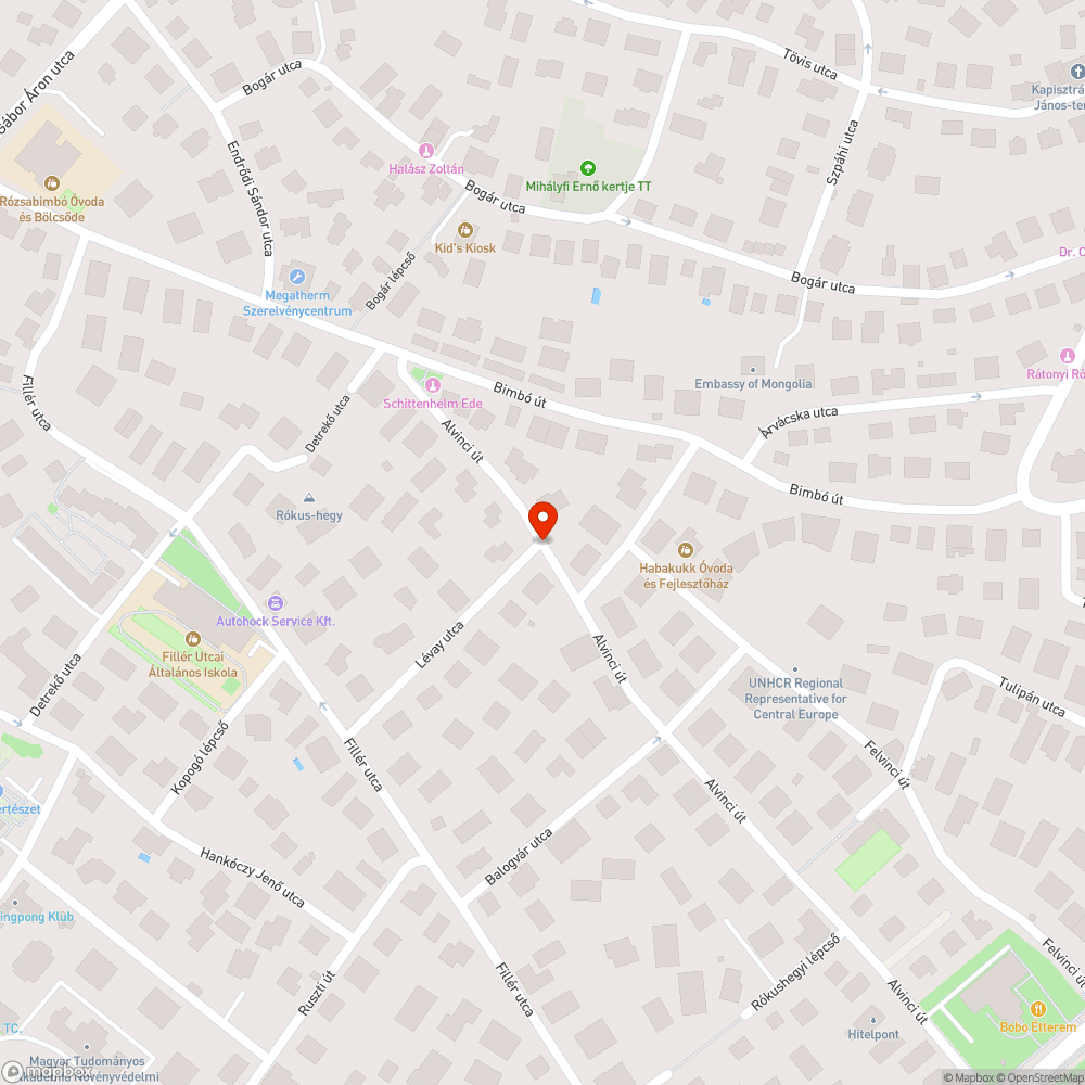 Kátyú bejelentés helye