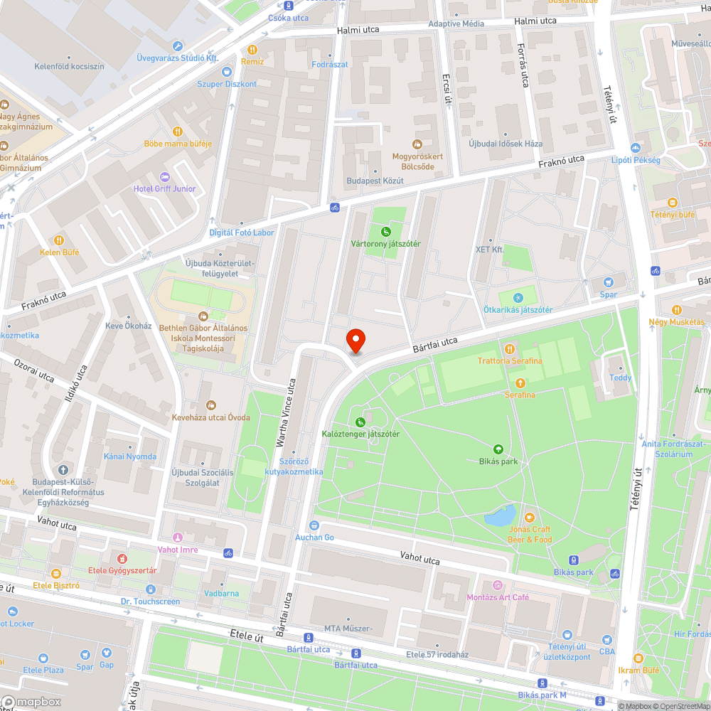 Rozsdás kutyaszemetes bejelentés helye