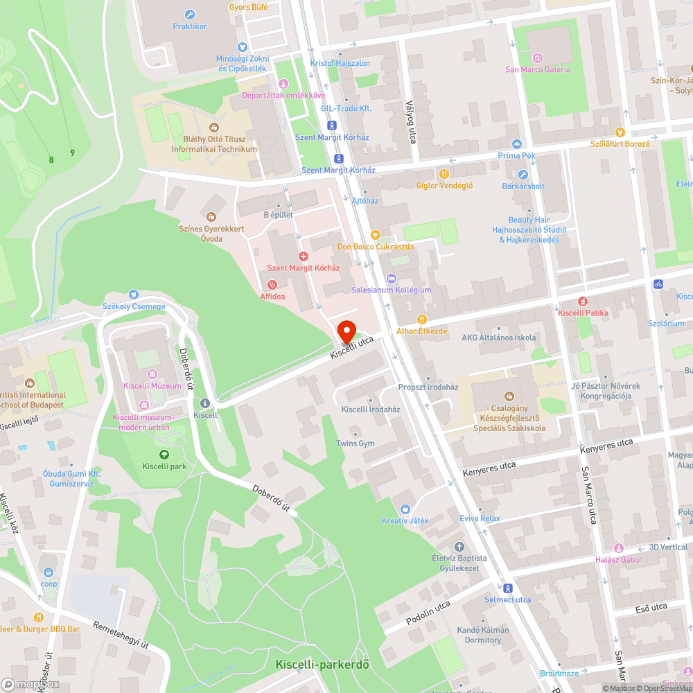 kint felejtett tábla bejelentés helye