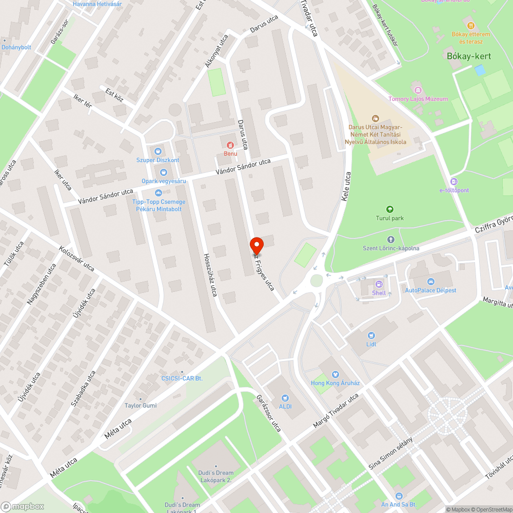 Galambtüske hiánya bejelentés helye