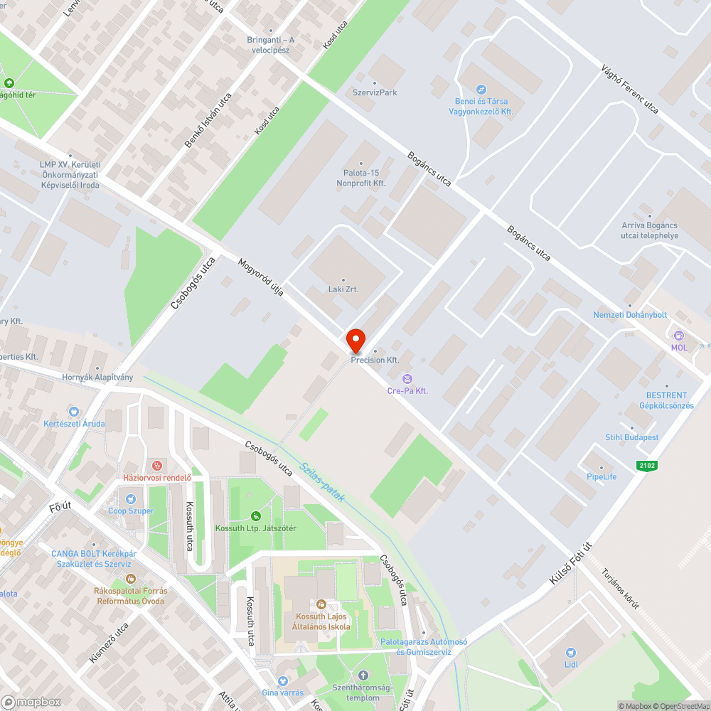 Hiányzó gyalogátkelőhely/ zebra bejelentés helye