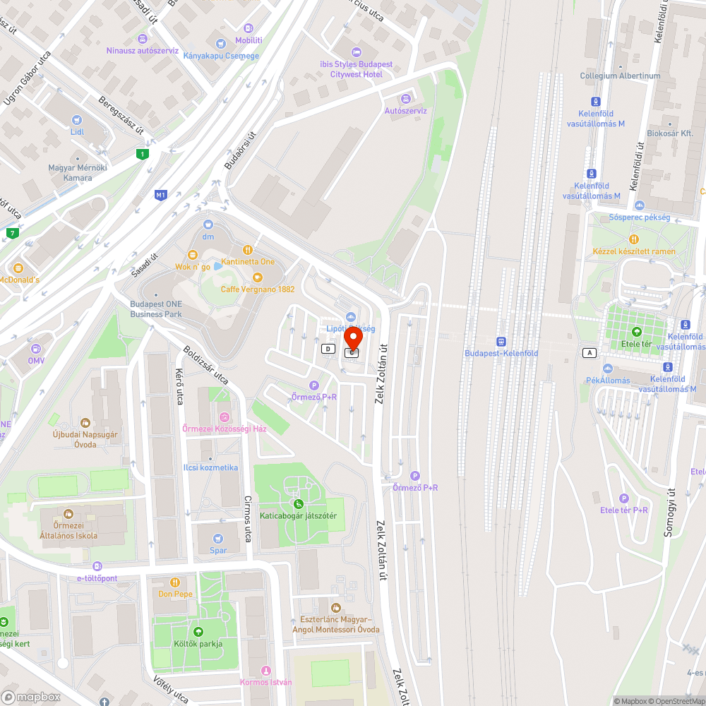 Mozgólépcső bejelentés helye