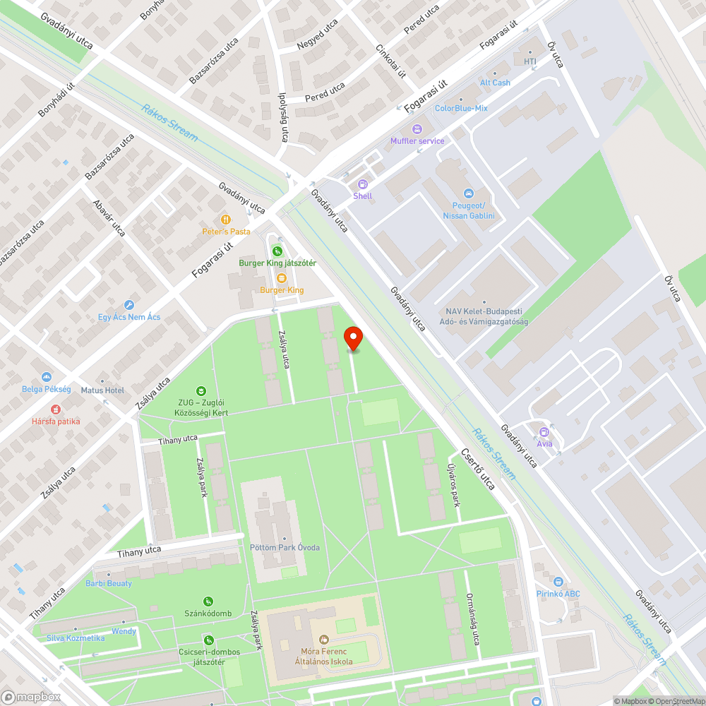 Rendszám nélküli autó bejelentés helye