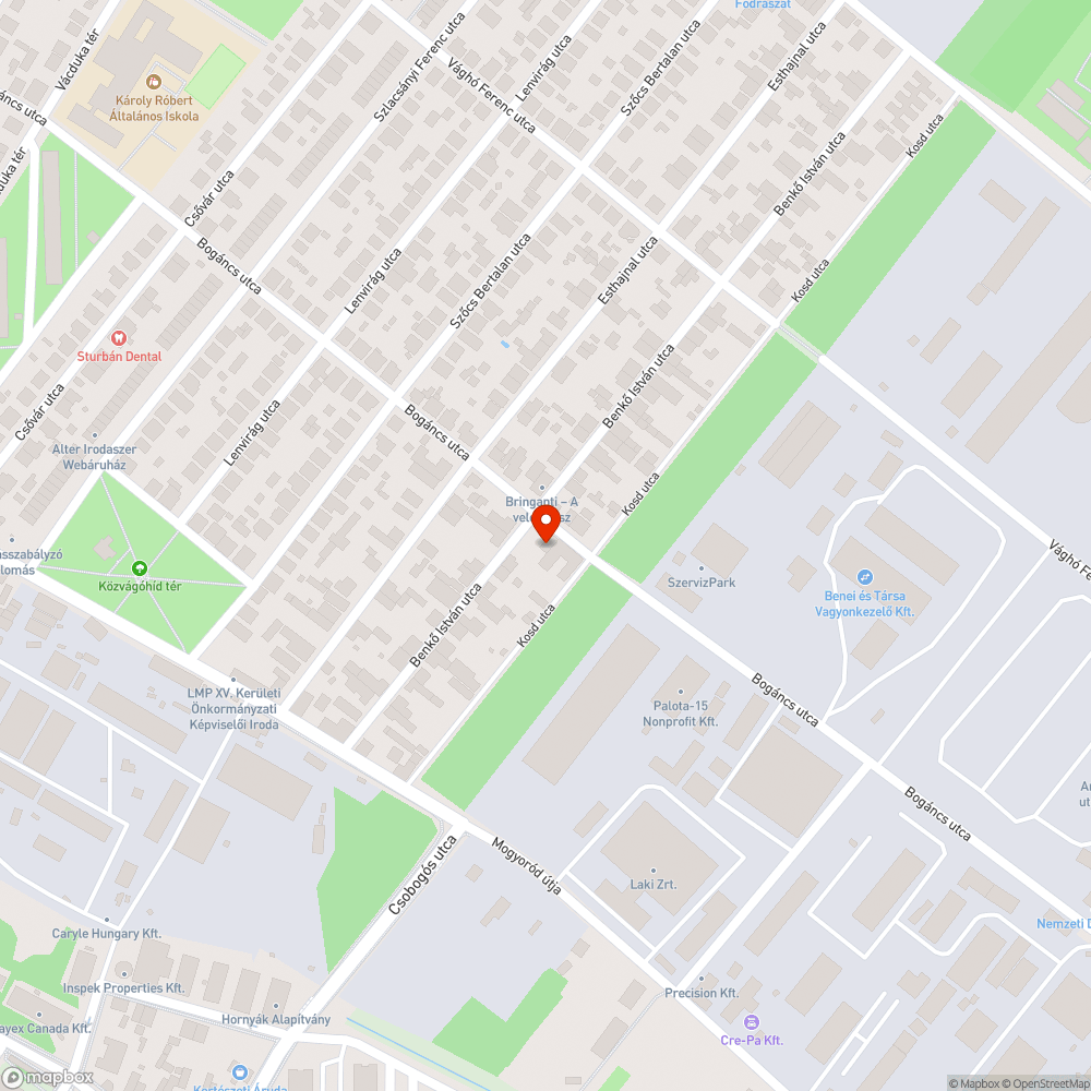 Csöpögő közterületi kút bejelentés helye