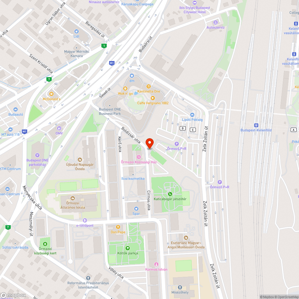 Álló pocsolya bejelentés helye