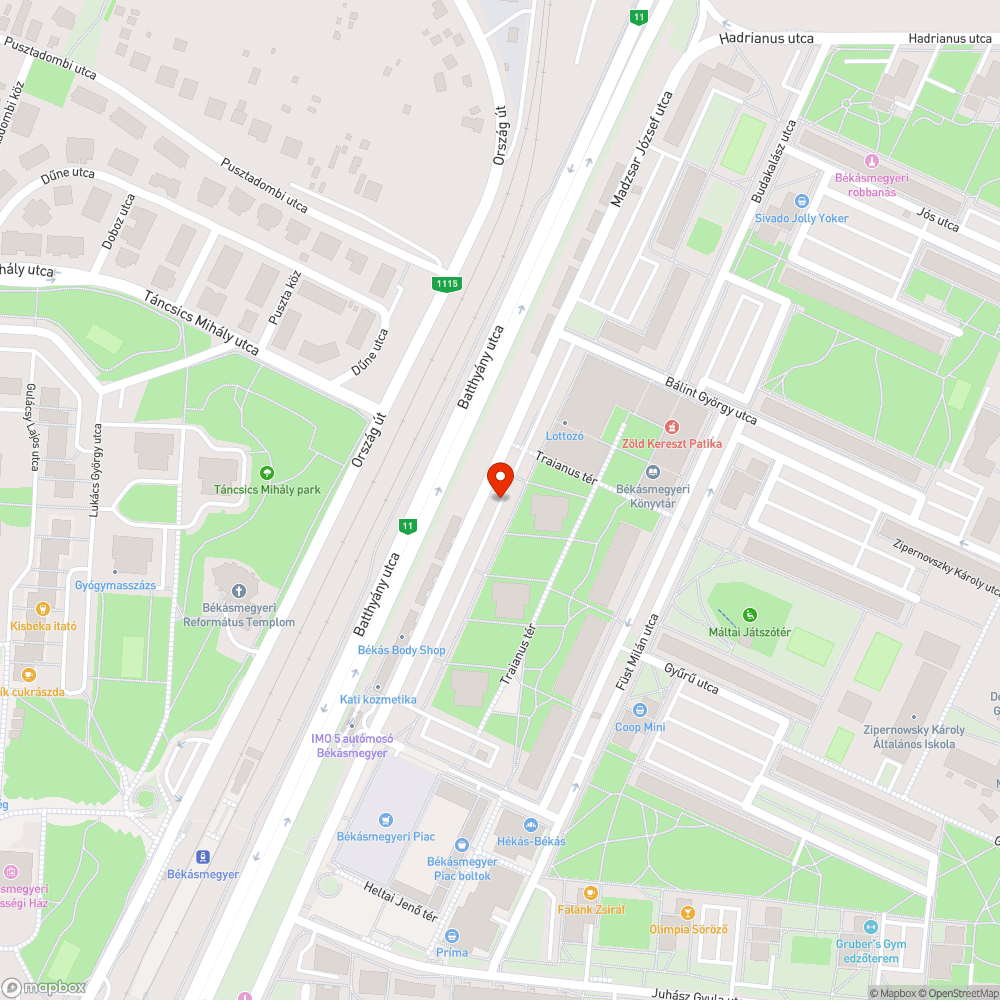 Füstöl bejelentés helye