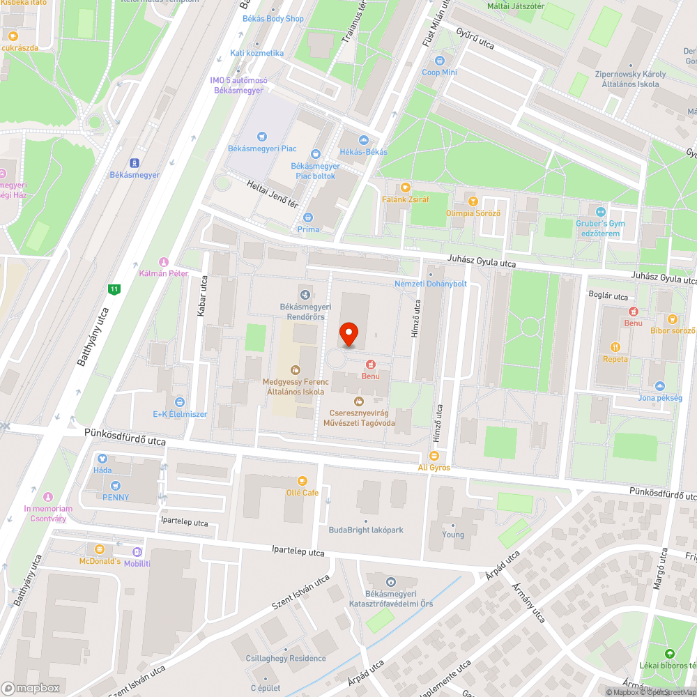 Hatalmas pocsolya bejelentés helye