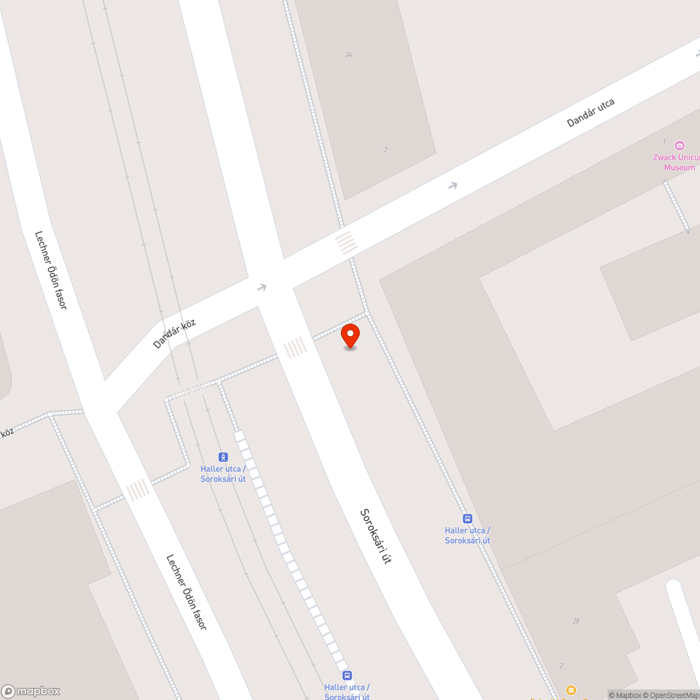 Lekopott zebra bejelentés helye