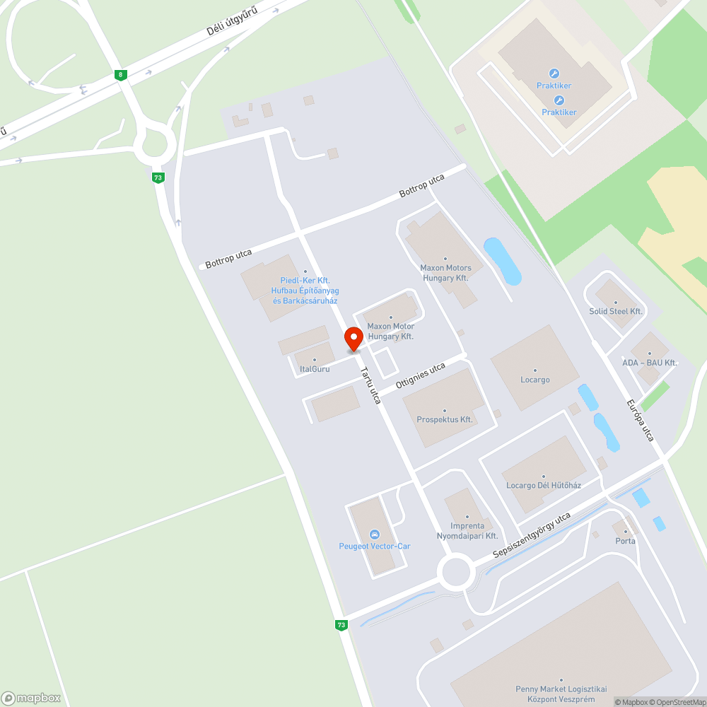 Bicikliút bejelentés helye