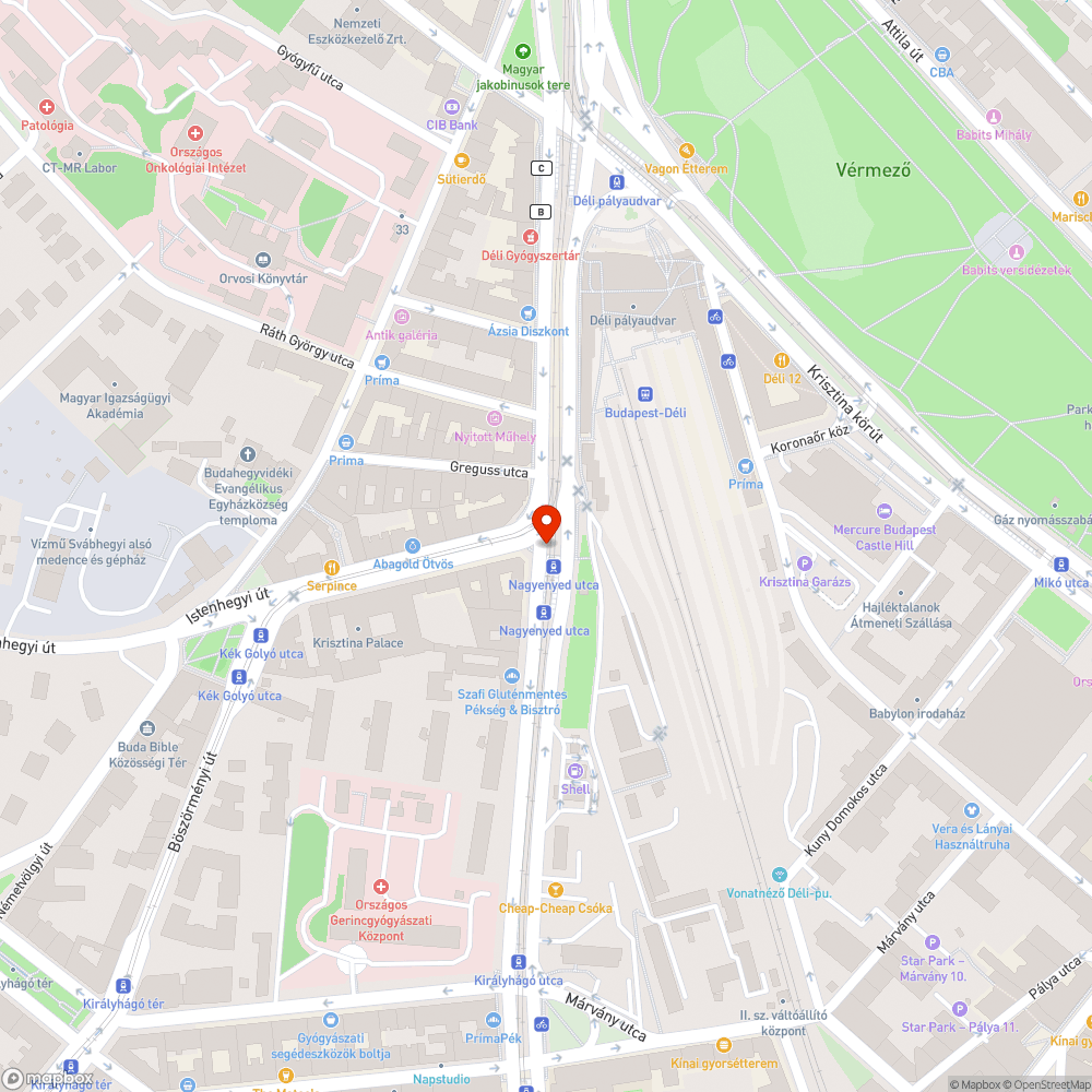 Egyre nagyobb kátyú bejelentés helye