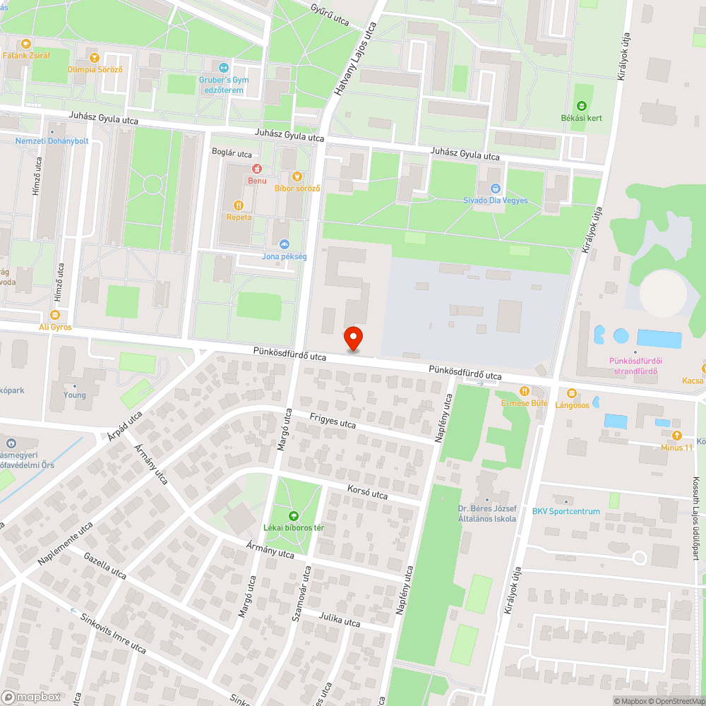 Kiesett padka bejelentés helye