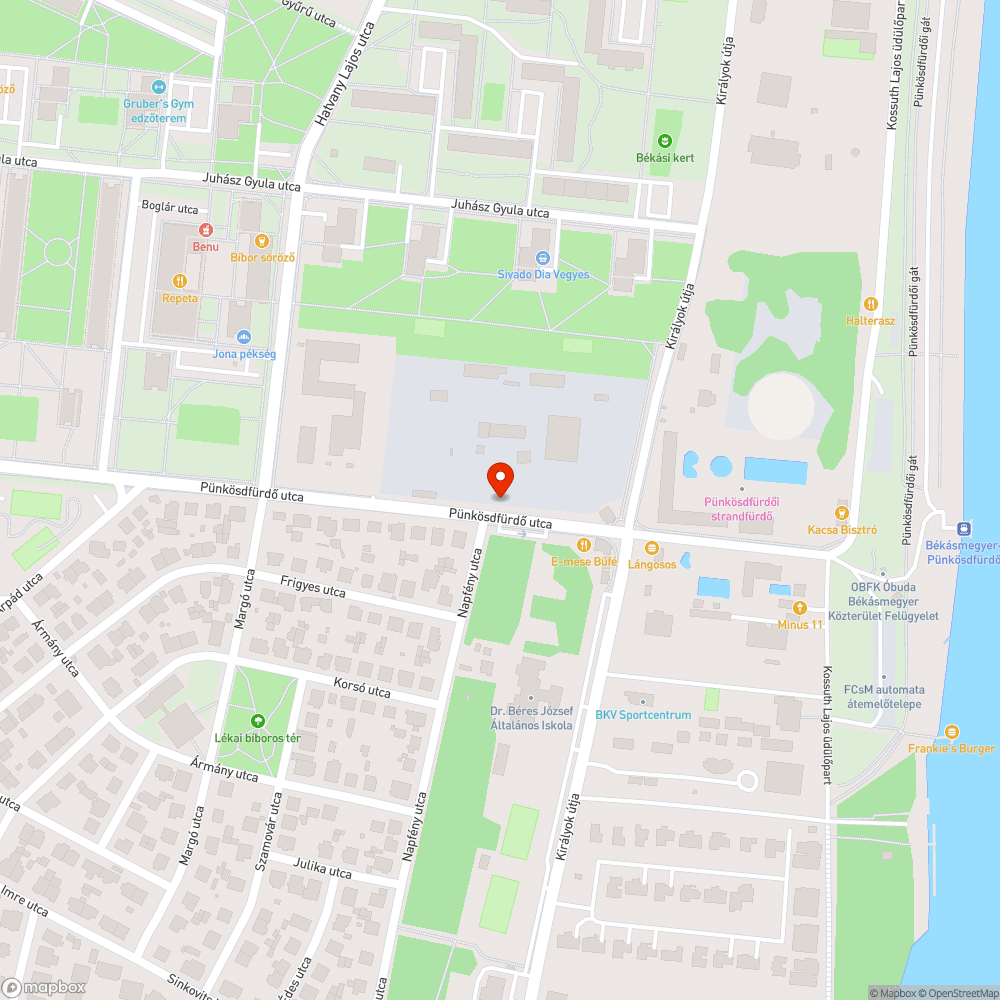 Megdőlt bejelentés helye