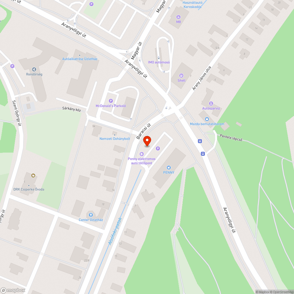 Nem működő töltő bejelentés helye