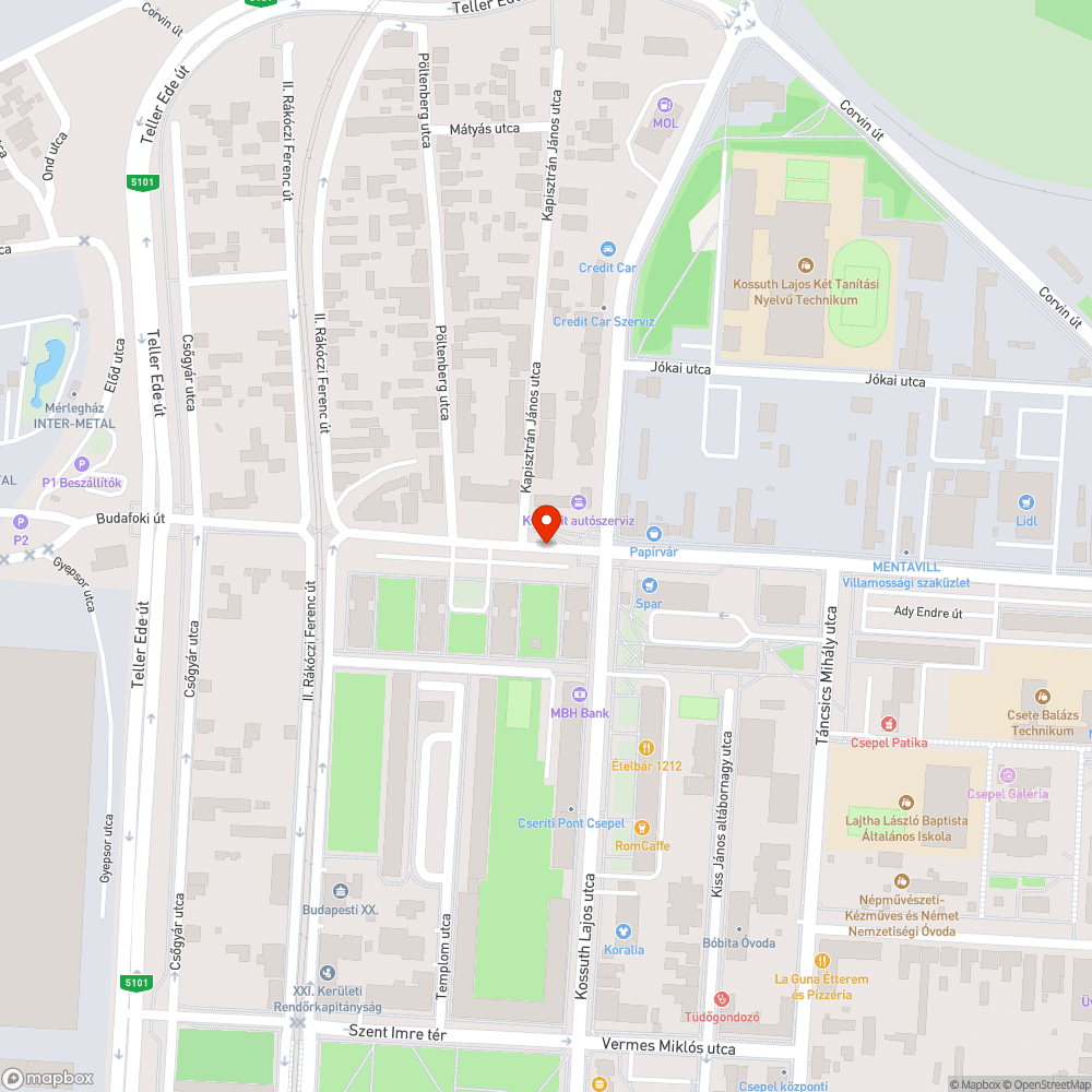 Ferdén parkoló autó hónapok óta egy helyben áll bejelentés helye