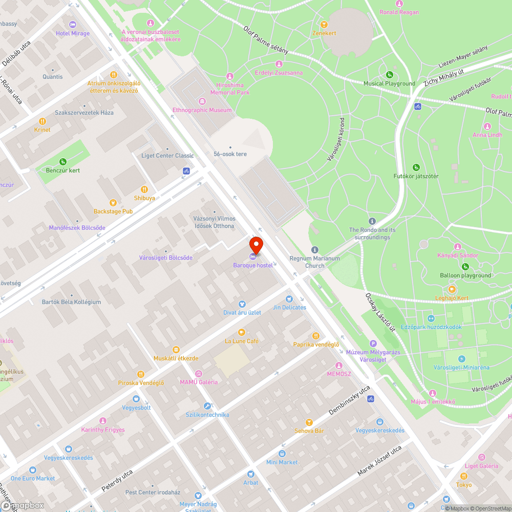 Koszos telefonfülke bejelentés helye