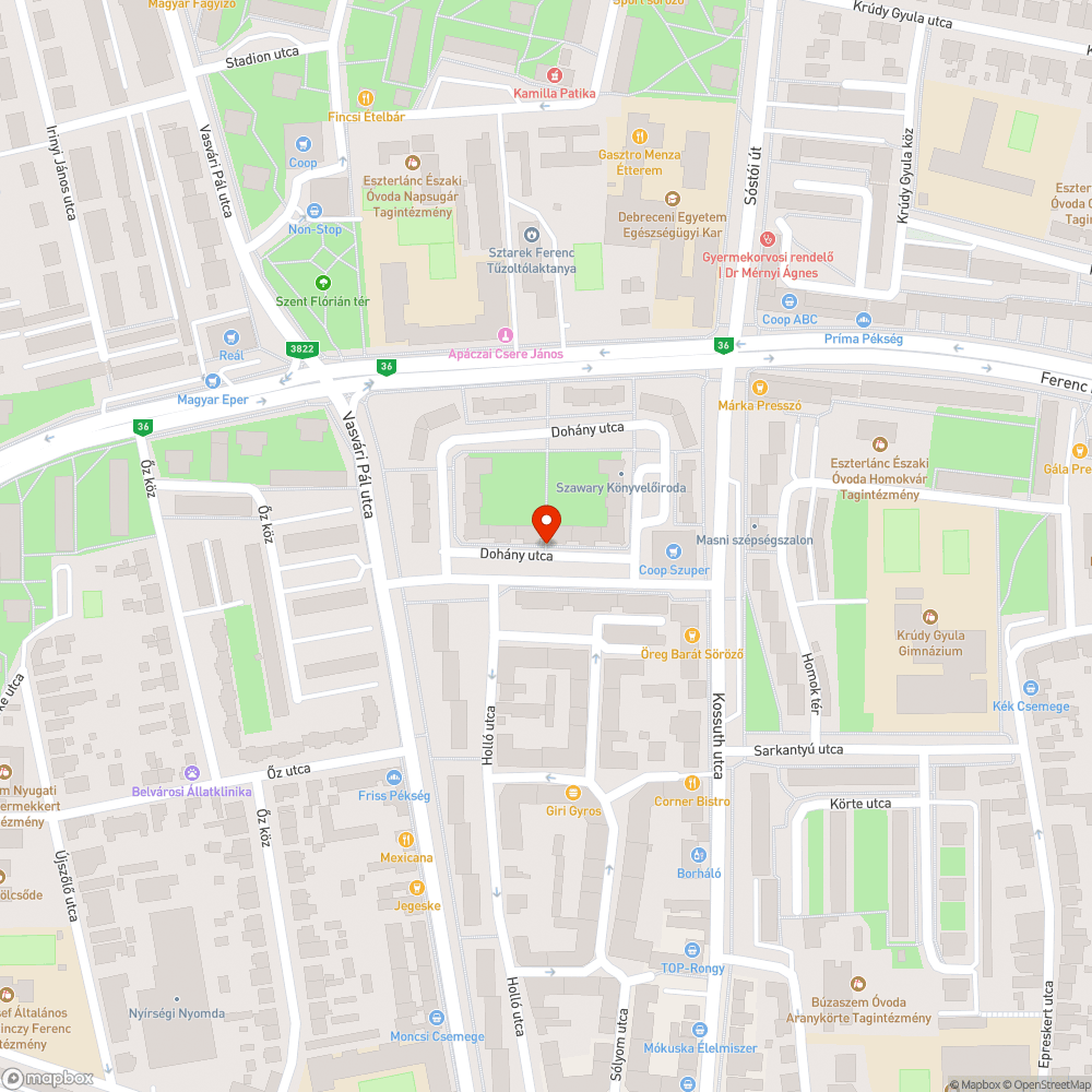 Járdán parkolás bejelentés helye