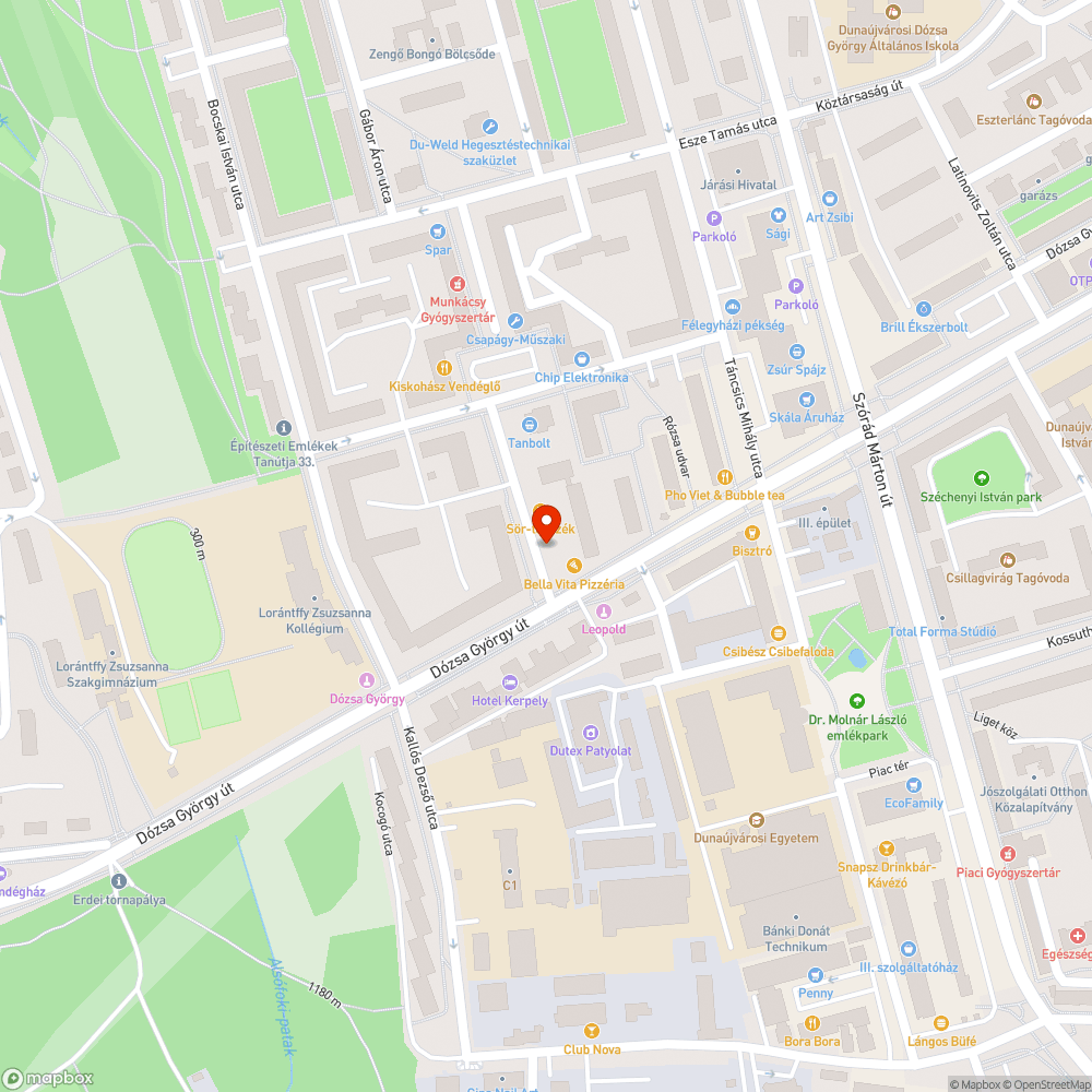 növekvő kátyú bejelentés helye