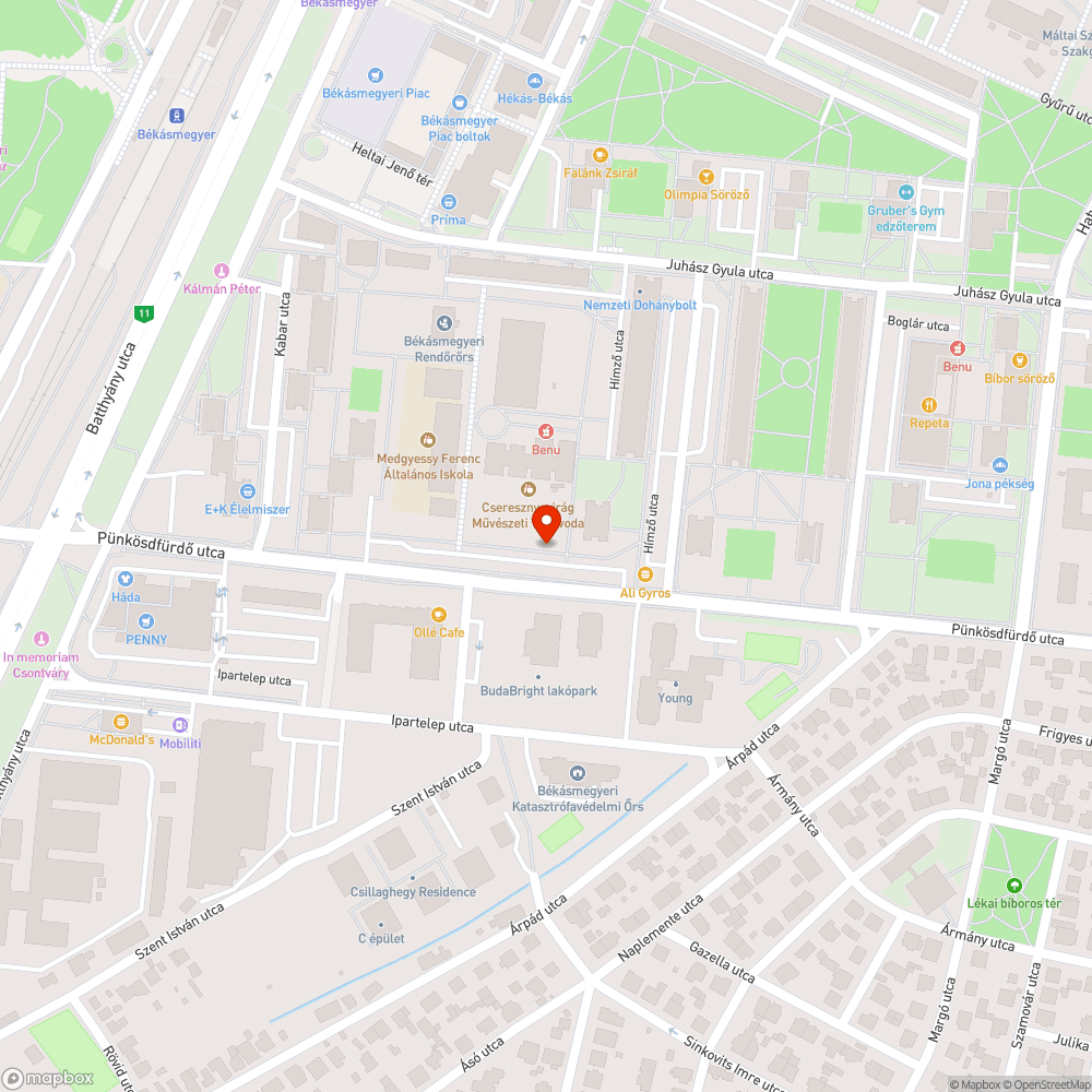 Letakart víznyelő bejelentés helye