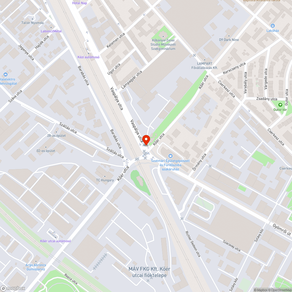 Eltűnt Kresz-tükör bejelentés helye