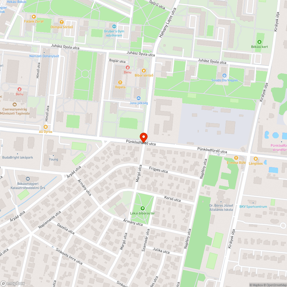 Törött tábla bejelentés helye