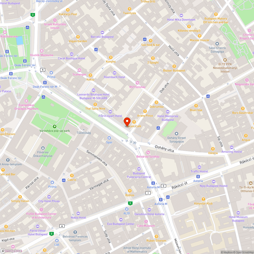 Graffiti, gaz, kopott padok és madárpiszok bejelentés helye