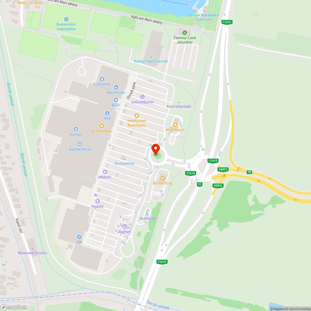 Sötét a parkoló széle bejelentés helye