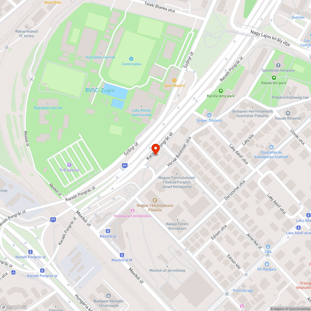 Megsüllyedt az út bejelentés helye