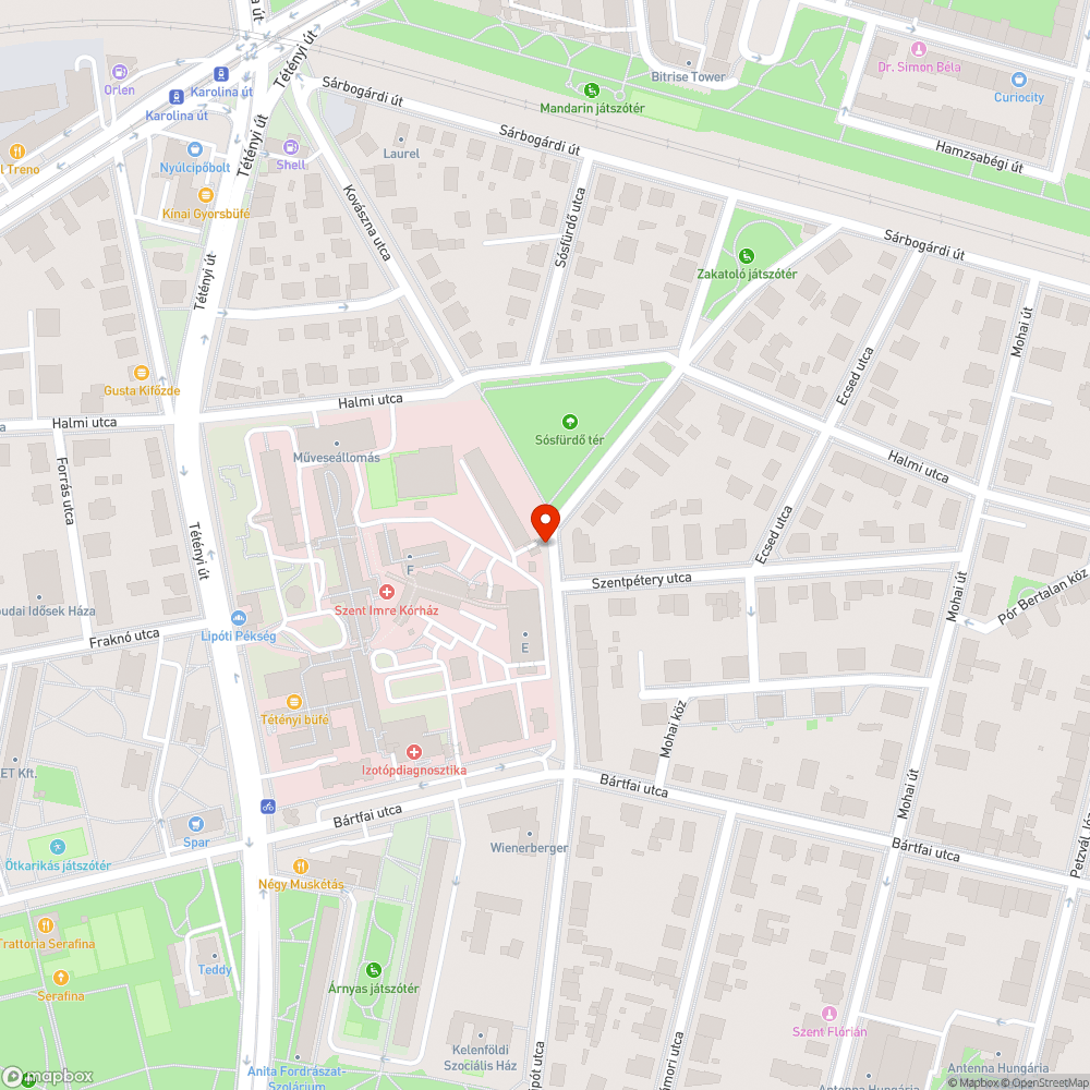 elhagyott autó bejelentés helye